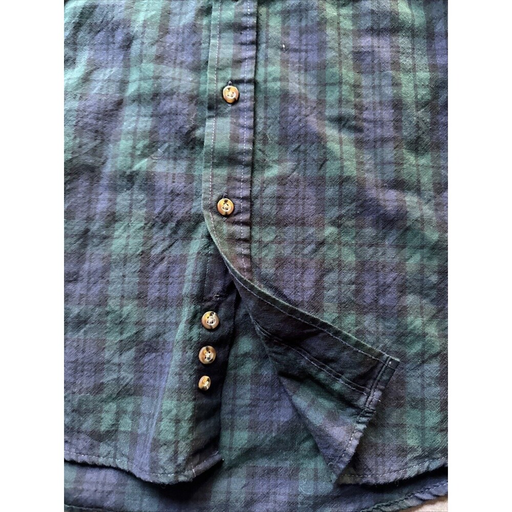 Sir Pendleton Worsted Wool Black Watch Tartan Shi… - image 3